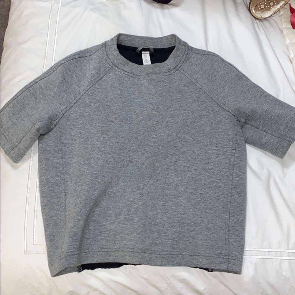 Lululemon NTS cropped short sleeve top